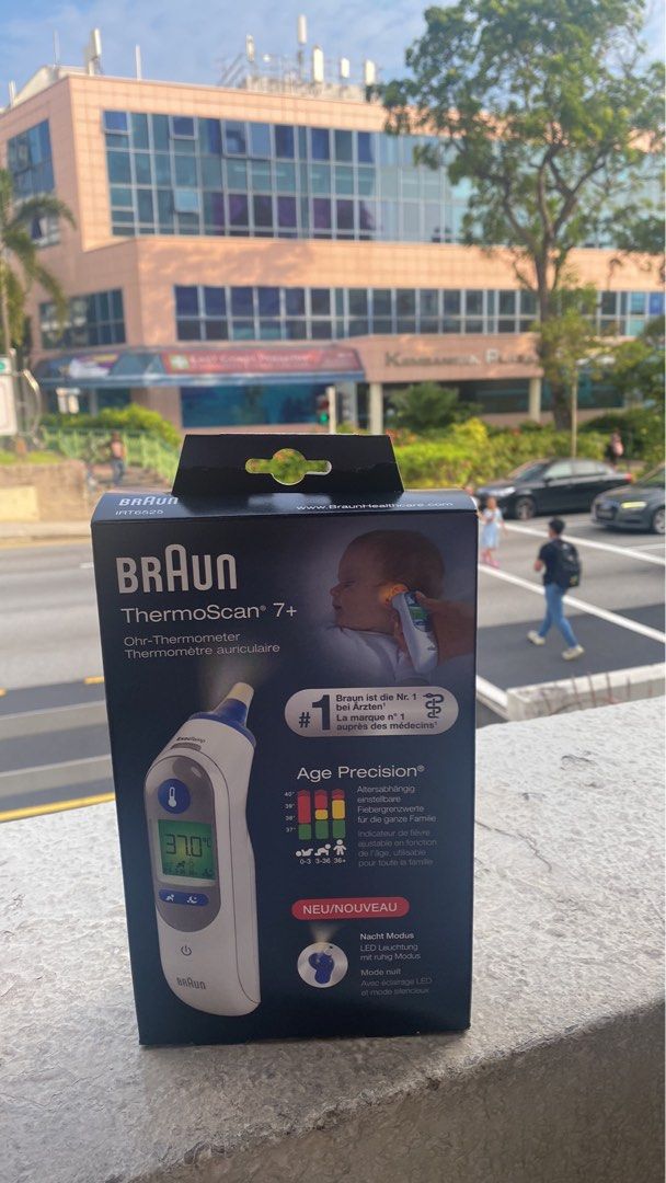 Buy Braun IRT6525 ThermoScan 7+ Ear Thermometer with Night mode