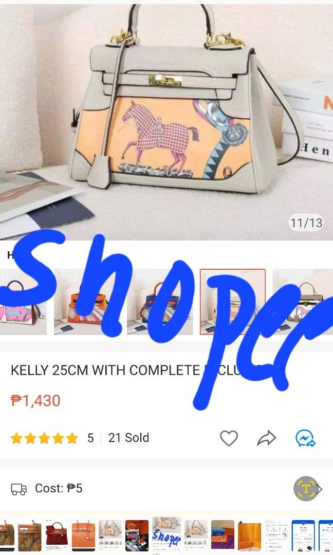 Hermes Snake Skin Ukay, Luxury, Bags & Wallets on Carousell