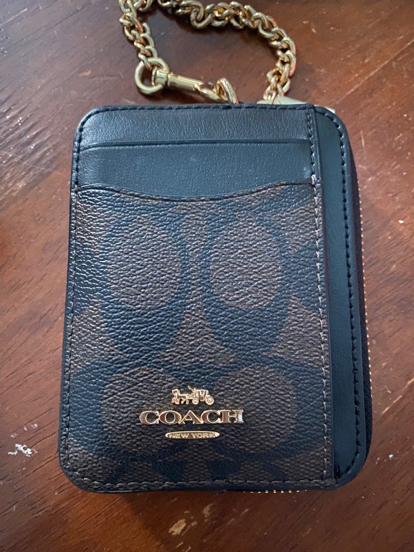 Coach Card Holder New Condition