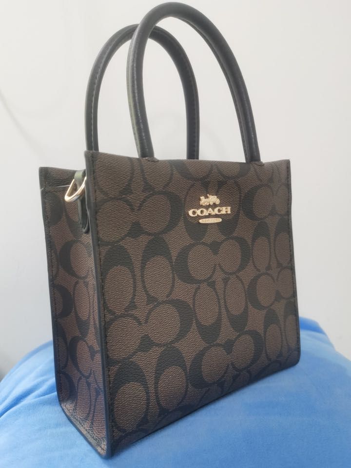 Goyard Mini Vendome in Black/Tan, Luxury, Bags & Wallets on Carousell