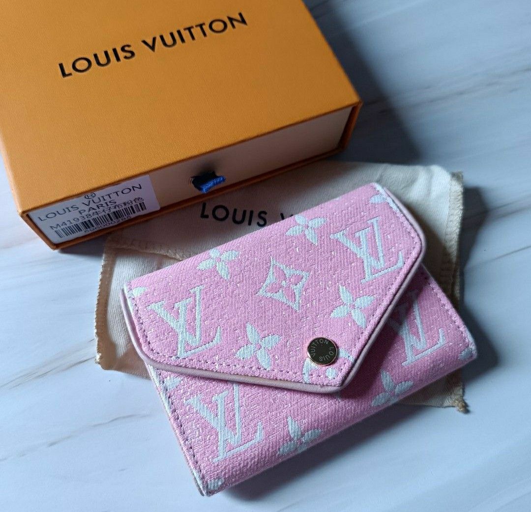 LV Small Bifold Wallets (Embossed Red), Women's Fashion, Bags & Wallets,  Wallets & Card holders on Carousell