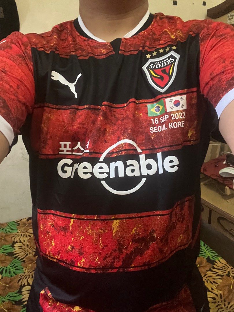 2012 Pohang Steelers L/s South Korea Adults XL Football Shirt Camiseta