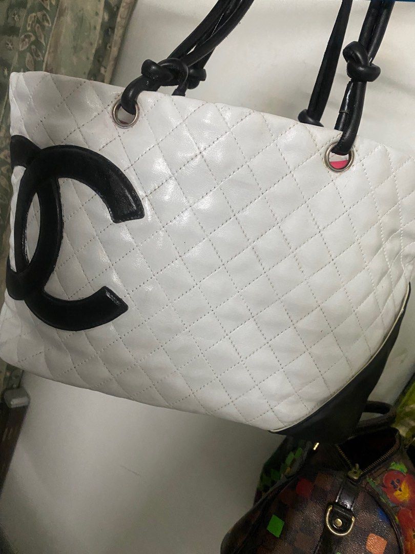 CHANEL SPORT LINE DOUBLE POCKET BAG, Luxury, Bags & Wallets on Carousell