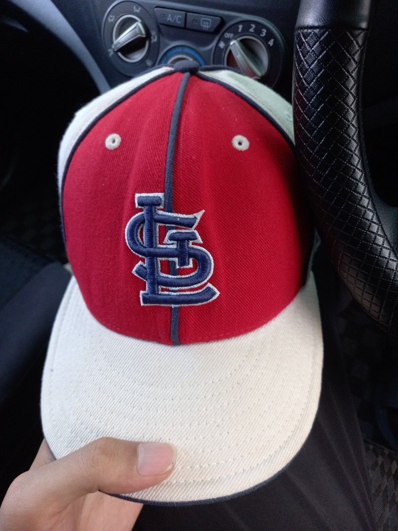 St. Louis Spell Out Red Blue Cardinals Snapback Cap Baseball Hat 47 Brand  OSFA