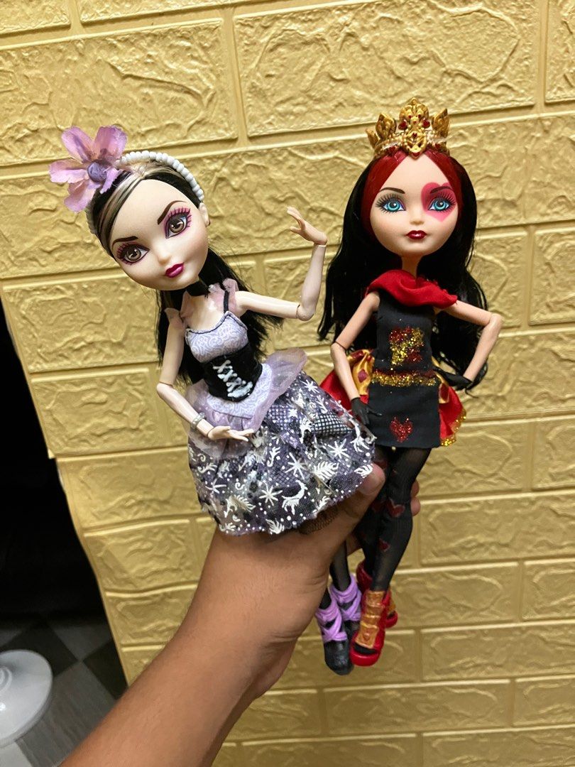 EVER AFTER HIGH LIZZIE HEARTS DOLL COMPARISONS REVIEW 