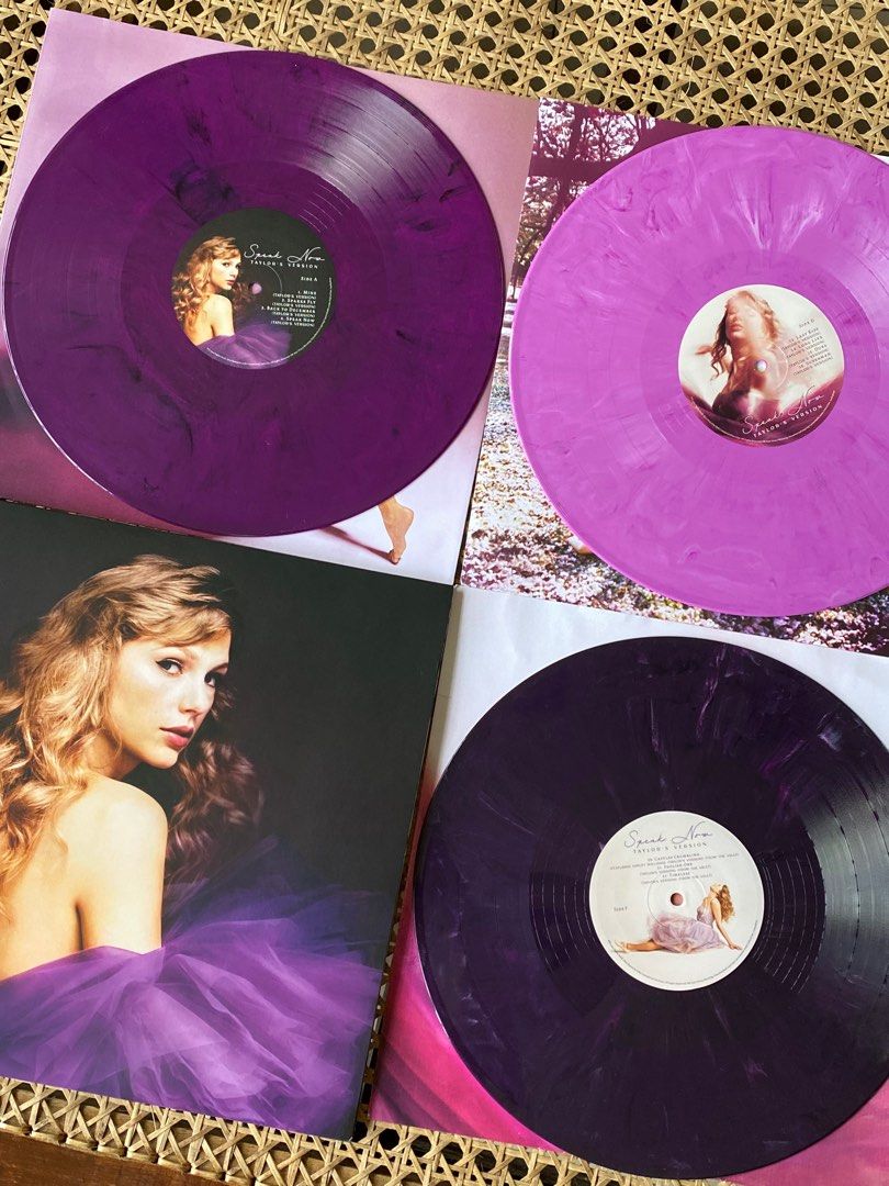 On Hand] Brand New and Sealed Fearless Platinum Vinyl Taylor Swift