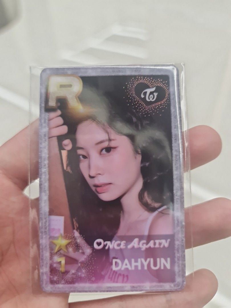 SUPER RARE] Sana Twice Lotte Star Avenue Wish Card