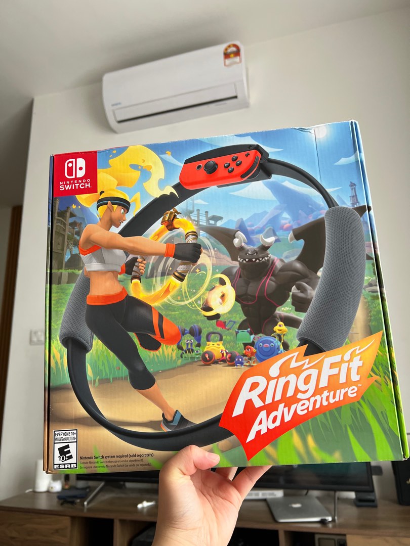 Unboxing Ring Fit Adventure! 