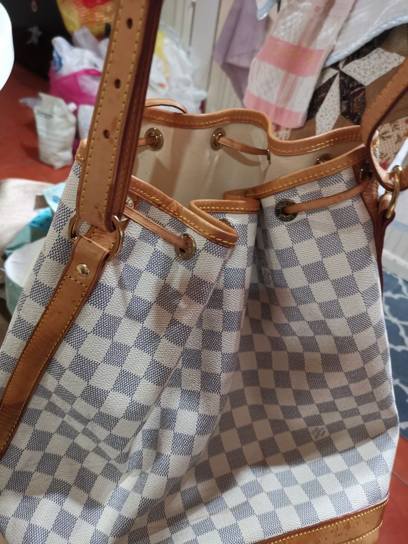 Louis Vuitton Noe BB (Damier Azur Canvas), Luxury, Bags & Wallets on  Carousell