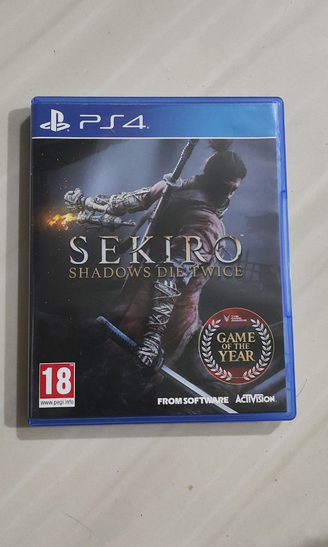 Sekiro Shadows Die Twice PS4