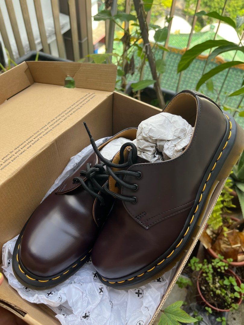 Dr martens outlet 1461 burgundy