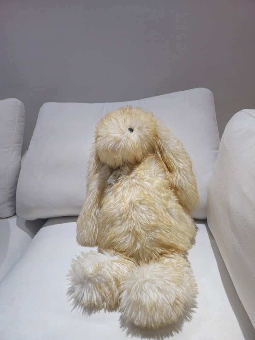 Jellycat Springlowe Luxe Bunny Large, Toys & Collectibles, Toys